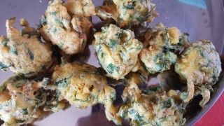 Spinach Bhajiya