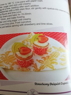 Strawberry Daiquiri Cupcakes