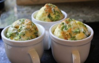 Crustless Quiche In A Cup