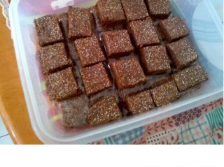 Mint Crisp Chocolate Squares.