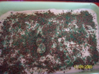 Peppermint Crisp Dessert