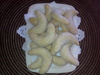 Almond Crescents