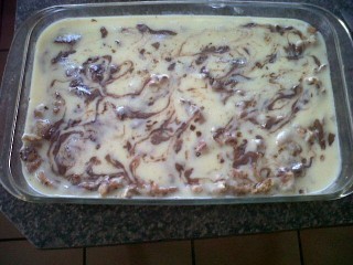 Bread Pudding With Sauce