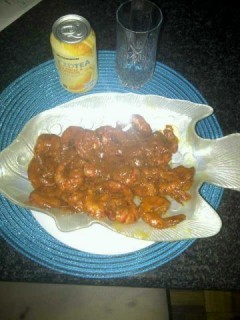 My Creation Saucy Prawns