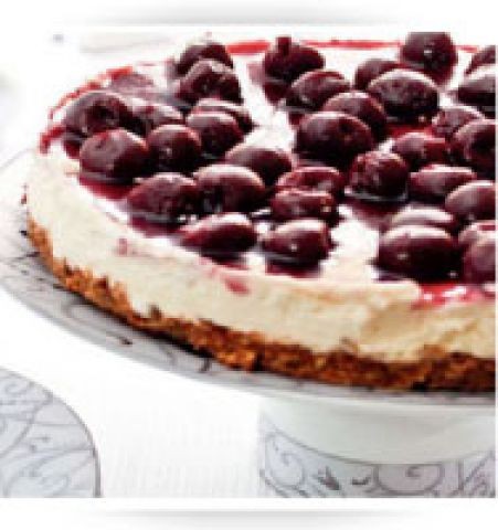 Chocolate & Cherry Cheesecake