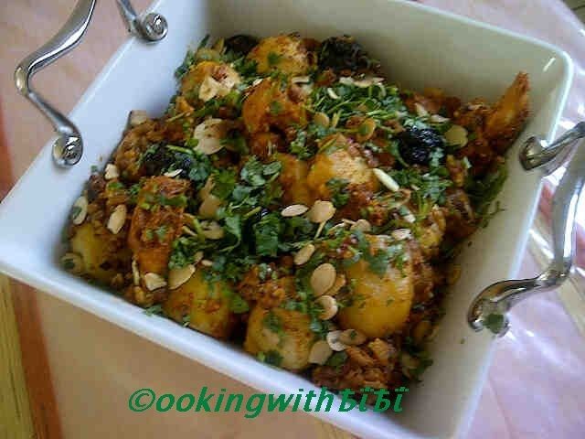 Moroccan Biryani With Cranberry & Pista Pilaf Created & Developed By ©ookingwithѢΐѢΐ