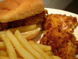 Cheesy Chicken Fillets