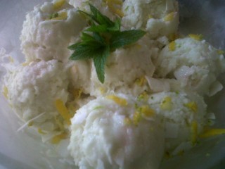 Refreshing Lime & Coconut Sorbet
