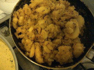 My Soured Aloo Fry