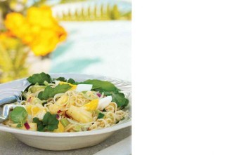 Tropical Noodle And Pineapple Salad