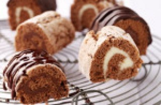 Chocolate Mini Swiss Rolls