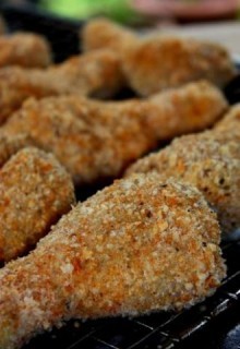 Garlic Crumbled Chicken Drumstick