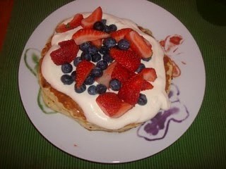 Choc Chip Pancakes / Flapjacks