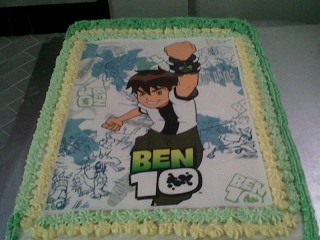 Vanilla Box Cake - Large. Usually For A Birthday