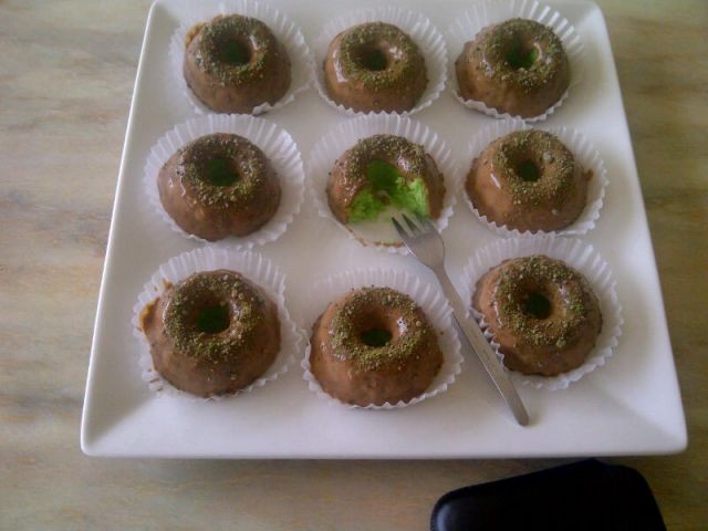 Peppermint Ring Cakes