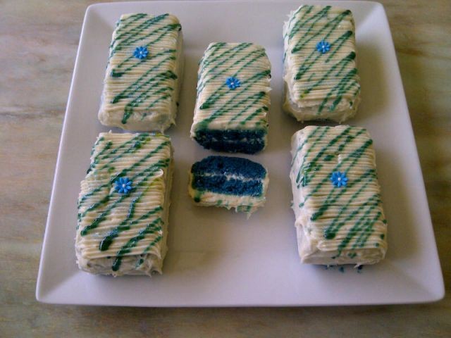 Blue Velvet Cakes