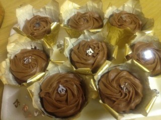 Mocha Fudge Cupcakes