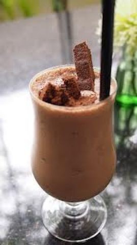 Choc Brownie Milkshake recipe by Bint