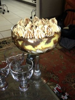 Decadent Chocolate And Meringue Trifel