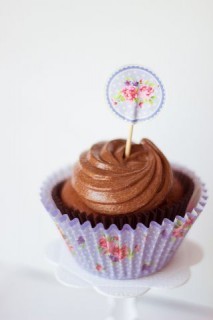 Choc Marshmallow Buttercream Cupcakes