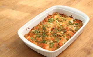 Baked Fish With Tomato Topping