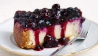 Easy Blueberry Or Cherry Cheesecake