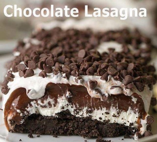 Chocolate Lasagne Cake