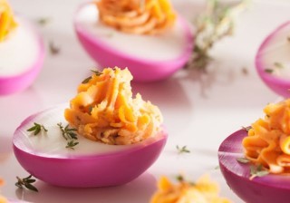 Pickled Devilled Eggs