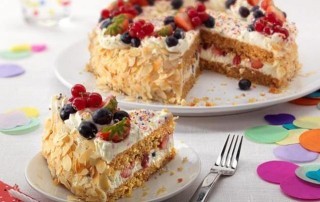 Fresh Fruit Cake