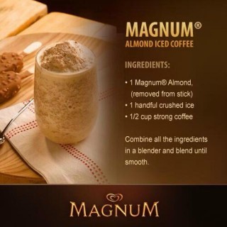 Magnum Almond Ice Coffee