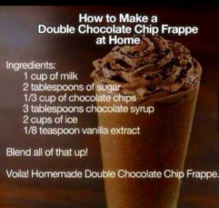Double Choc Chip Frappe