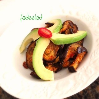 Brinjal And Avo Salad