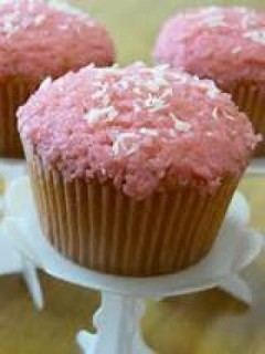 Coconut Ice Cupcakes