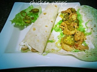 Chicken Wraps By Mrs Admin