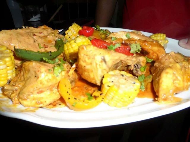 Adega Inspired Saucy Chicken {peri Peri} With Corn And Sautéed Capsicum By ©ookingwithѢΐѢ