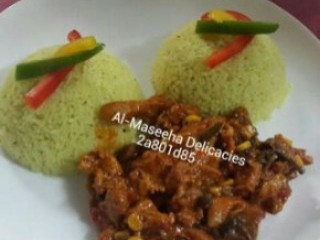 Chicken Strips&spicy Rice