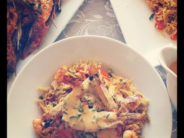 Saucy Prawn And Savoury Rice