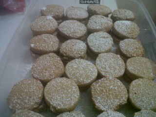 Coffee Cream Biscuits