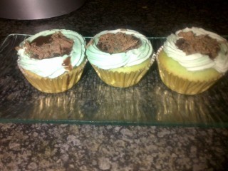 Peppermint Cup Cake