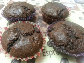 Double Choc Muffins