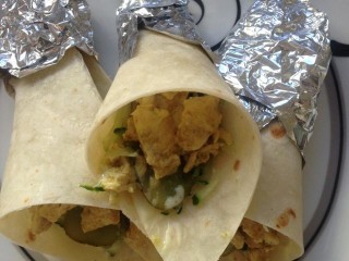 Easy And Quick Chicken Wraps