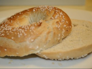 Chicken Stuffed Bagel