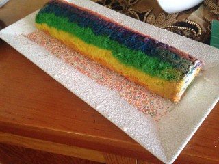 Rainbow Swiss Roll