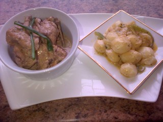 Sour Cream Chicken With Sour Cream Potatoes