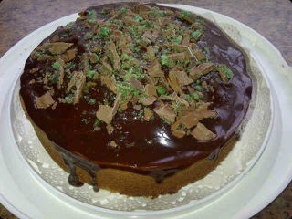 Peppermint Delight Cake