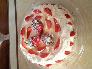 Baked Strawberry Cheesecake