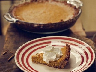 Pumpkin Pie With A Graham Cracker Crust!