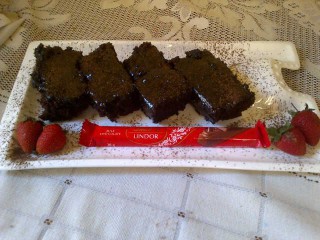 Lindt Brownies