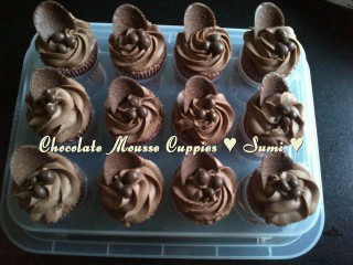 Chocolate Mousse Cup Cakes