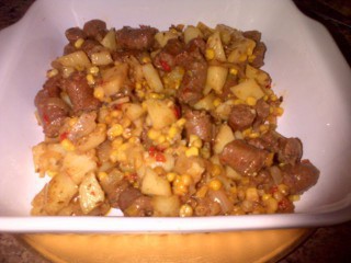 Sausage Corn Mix